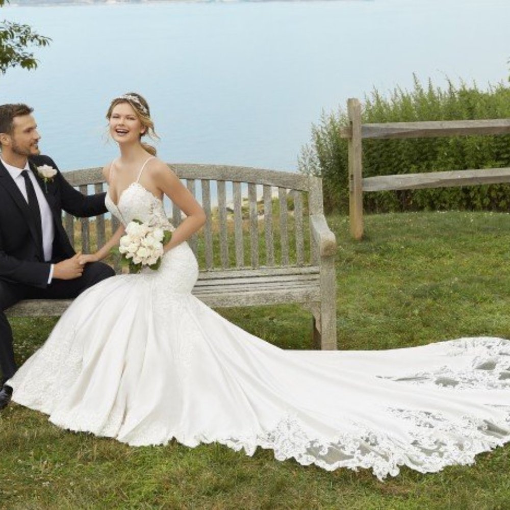 Morilee Sinead #2121 Sz 8 Wedding Dress Ivory NWT